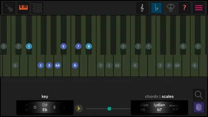 ภาพหน้าจอของ All Chords - All Scales