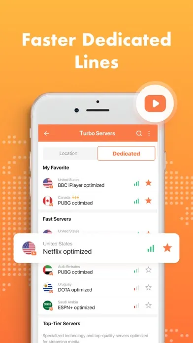 Turbo VPN Private Browser Ekran Görüntüleri