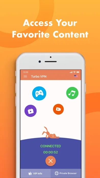 Turbo VPN Private Browser Ekran Görüntüleri