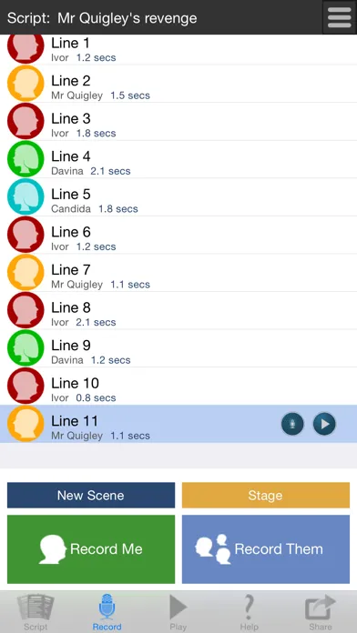 LineLearner lite Screenshots