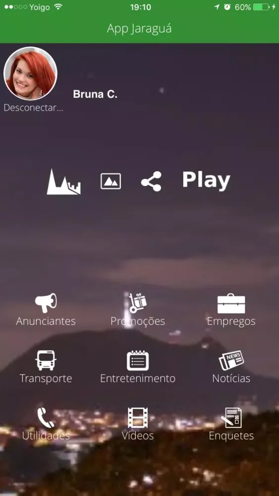 Capturas de pantalla de App Jaraguá