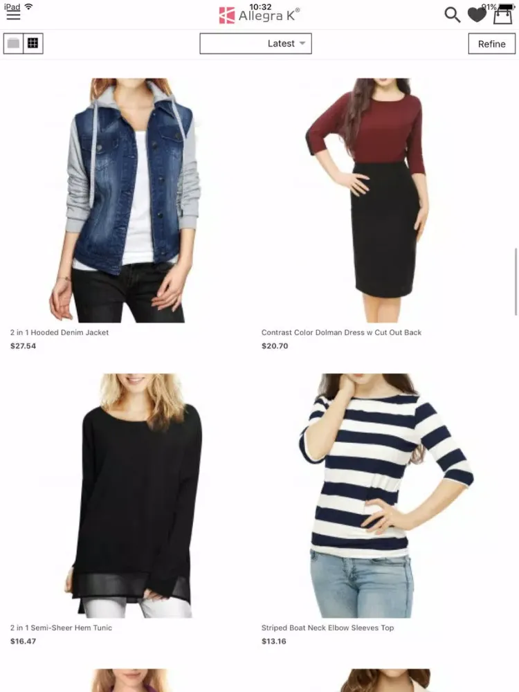 Capturas de pantalla de Allegra K for iPhone iPad