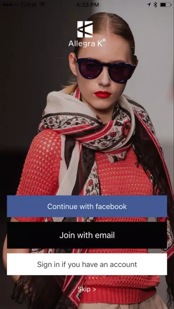 Capturas de pantalla de Allegra K for iPhone