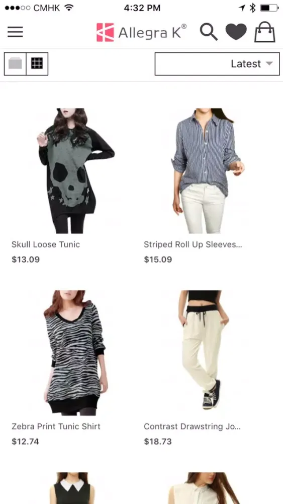 Capturas de pantalla de Allegra K for iPhone