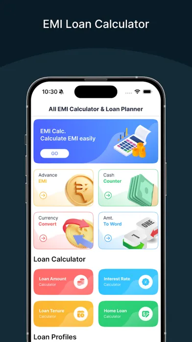 Скриншоты EMI Calculator: Loan Planner