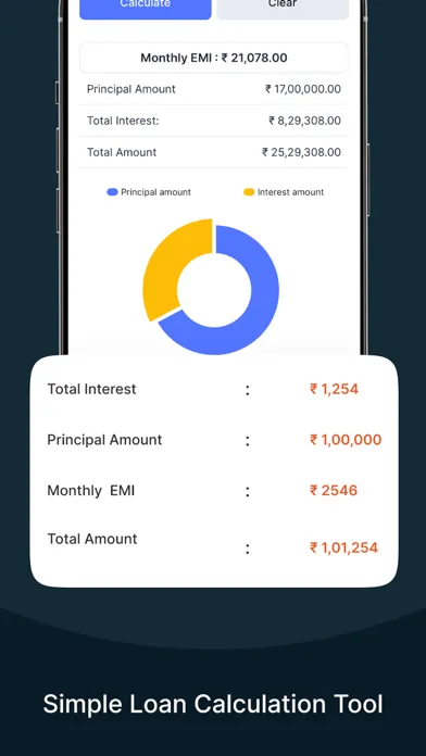Скриншоты EMI Calculator: Loan Planner