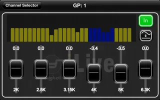 ภาพหน้าจอของ Allen & Heath iLive Tweak