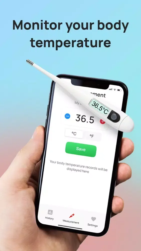 تصاویر Body Temperature App: No Fever