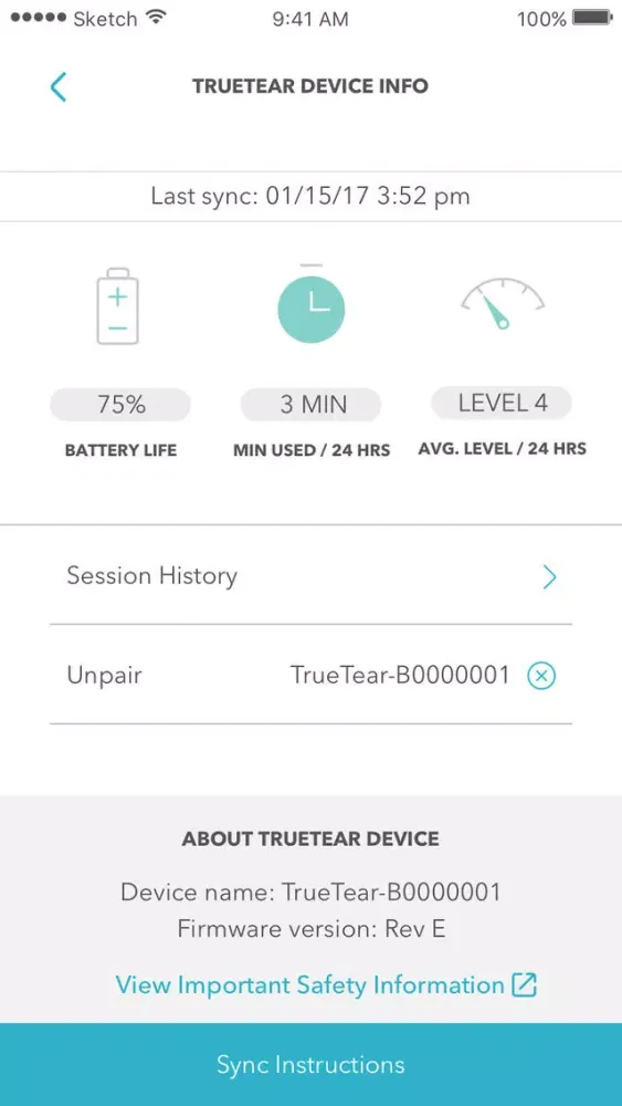 truetear Ekran Görüntüleri