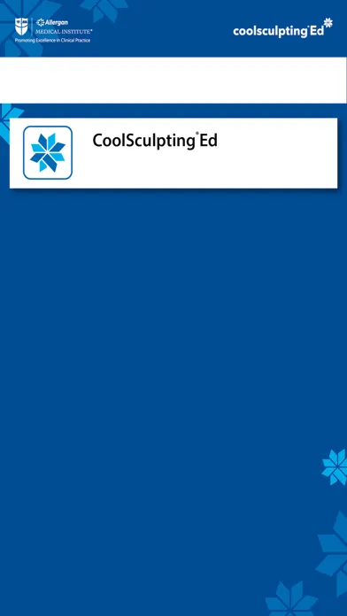 Capturas de tela do CoolSculptingEd