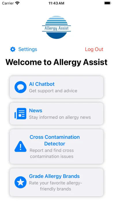 Captures d'écran de Allergy Assist - Stay Informed