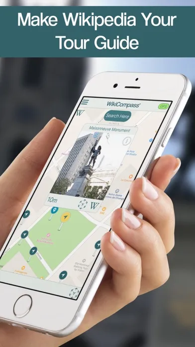 Ảnh chụp màn hình của WikiCompass
