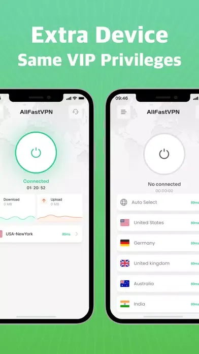 Capturas de tela do AllfastVPN:High Speed VPN
