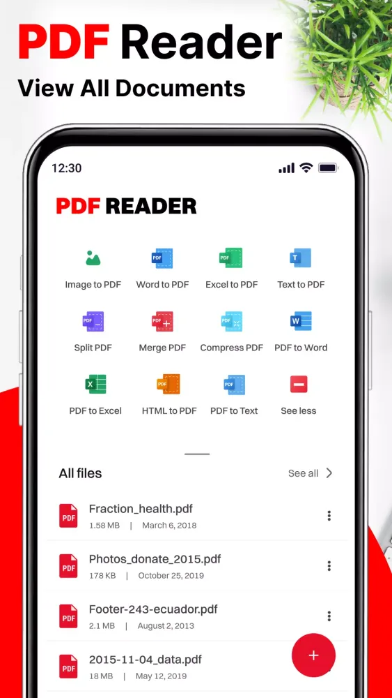 PDF Reader - Image to PDF Screenshots