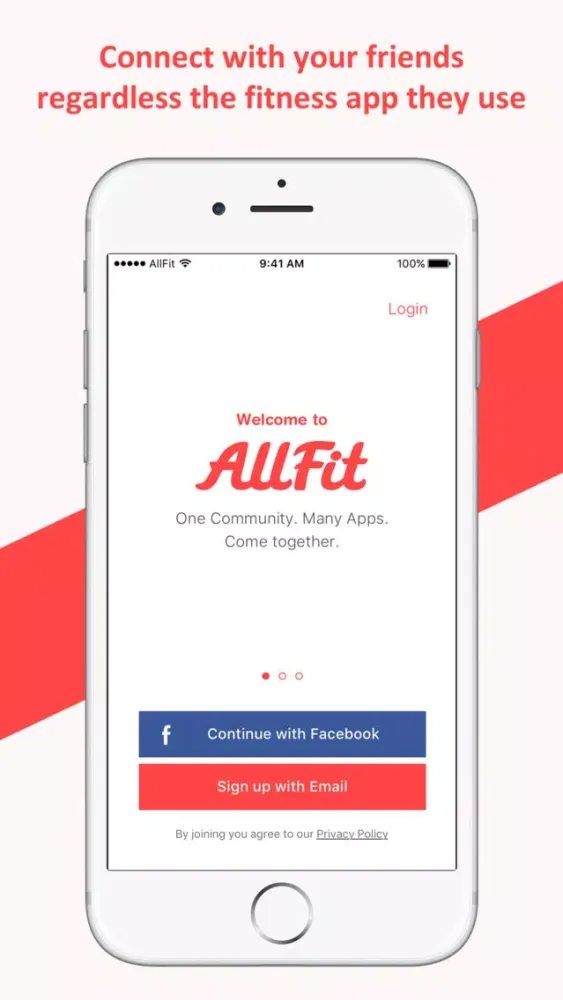 AllFit: Connects All Athletes应用截图