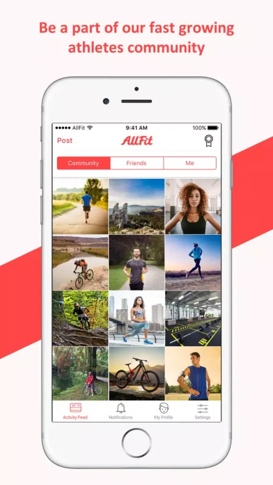 AllFit: Connects All Athletes应用截图