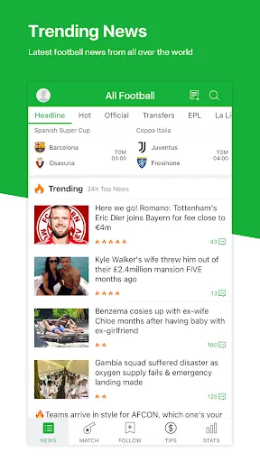 All Football - News & Scores Screenshots