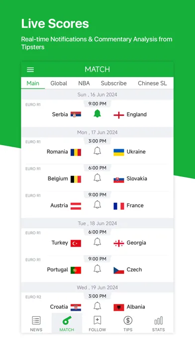 Capturas de pantalla de All Football - Soccer scores