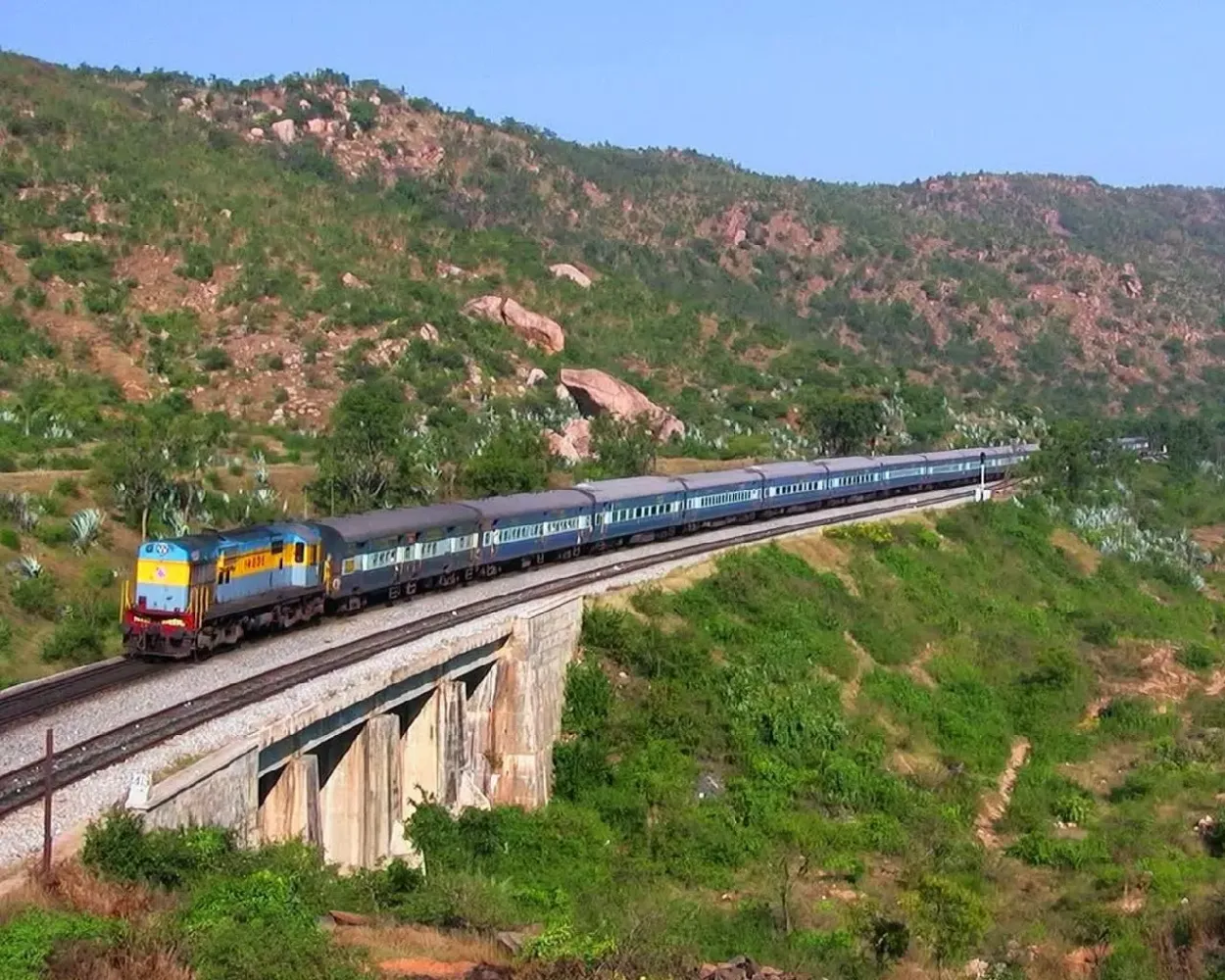 Capturas de tela do India Trains Jigsaw Puzzles