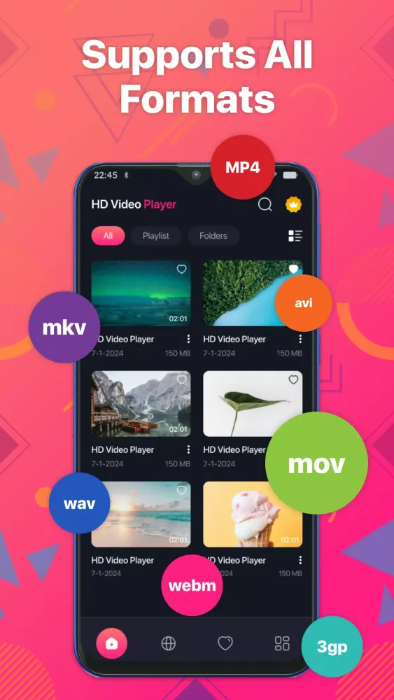 Video Player Pro - All Format应用截图
