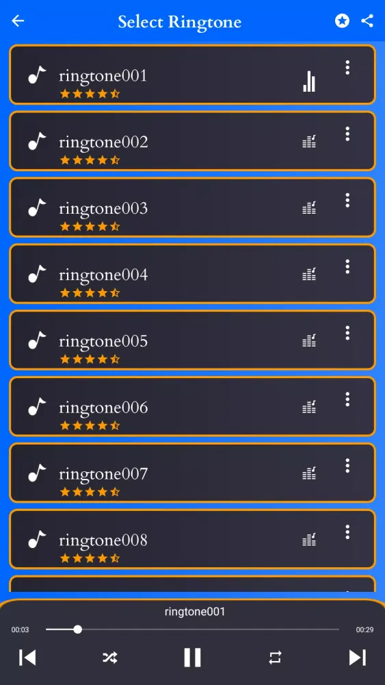 International song ringtone Ekran Görüntüleri