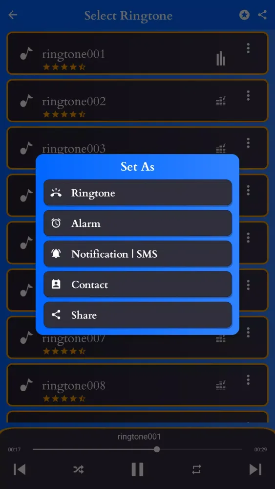 International song ringtone Ekran Görüntüleri