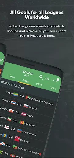 All Goals - The Livescore App Screenshots