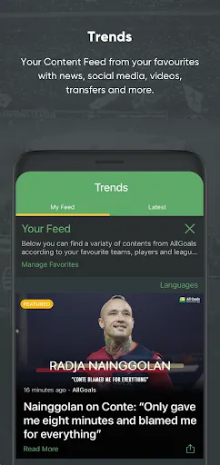 All Goals - The Livescore App Screenshots