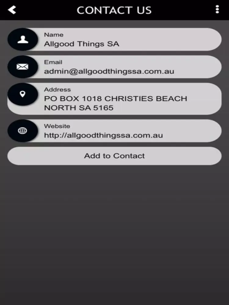 Allgood Things SA iPad  Screenshots
