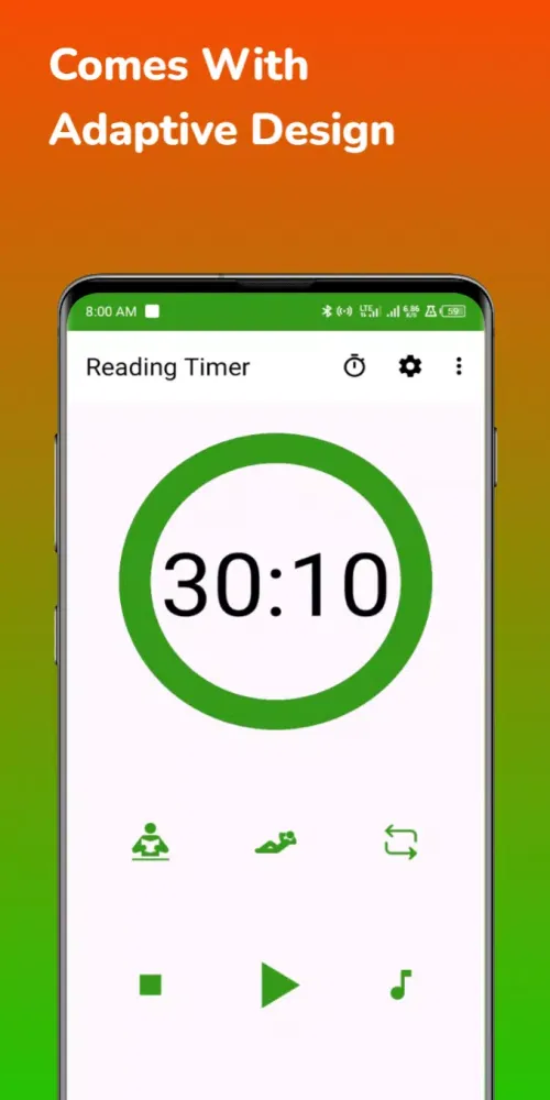 Ảnh chụp màn hình của Reading Timer
