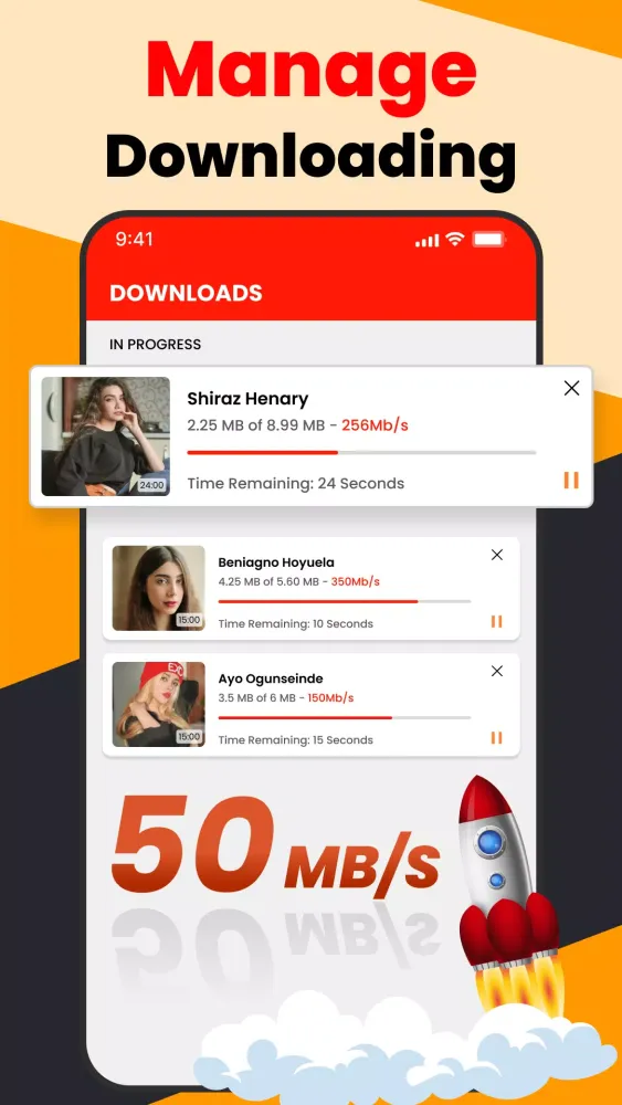 Capturas de pantalla de Video Downloader - 2024 HD
