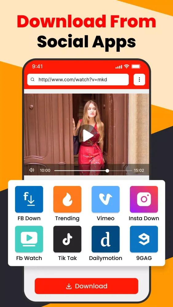 Capturas de pantalla de Video Downloader - 2024 HD