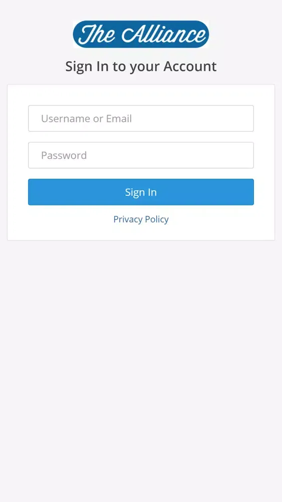 The Alliance Mobile App স্ক্রিনশট