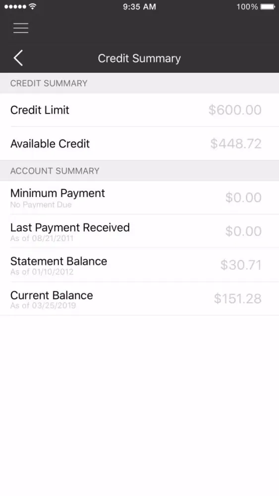 Скриншоты Trek Card App