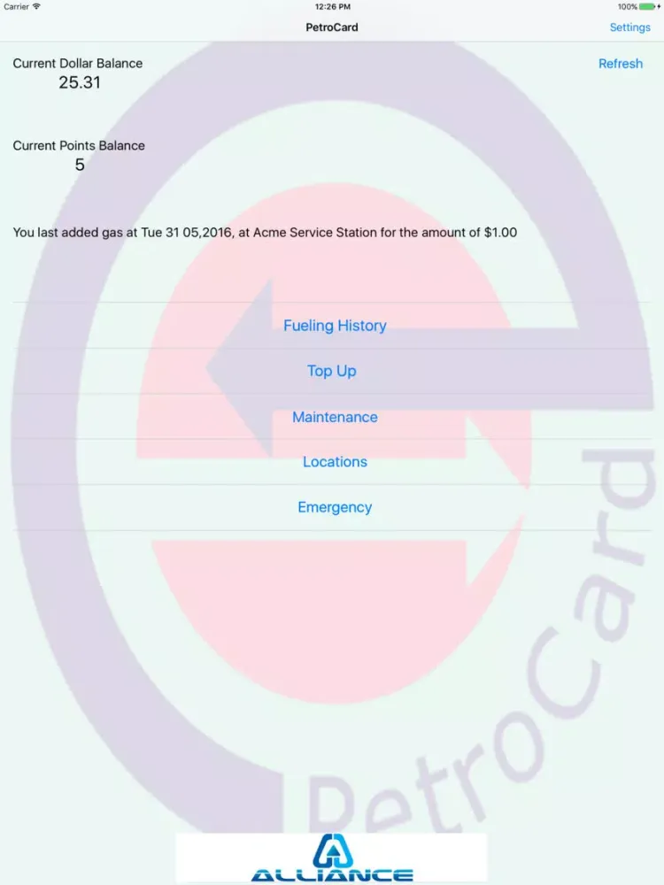 PetroCard Caribbean iPad  स्क्रीनशॉट