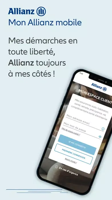 Mon Allianz mobile Ekran Görüntüleri