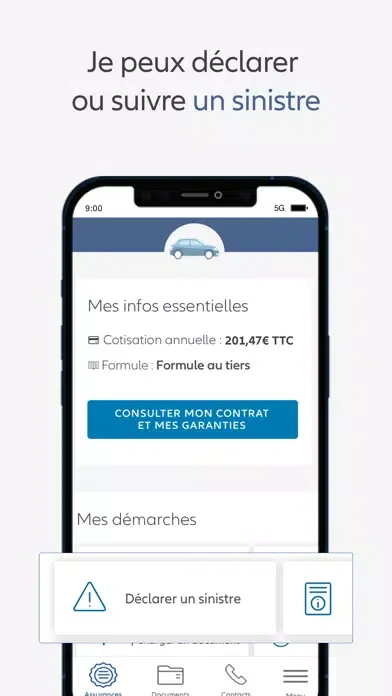 Mon Allianz mobile Ekran Görüntüleri
