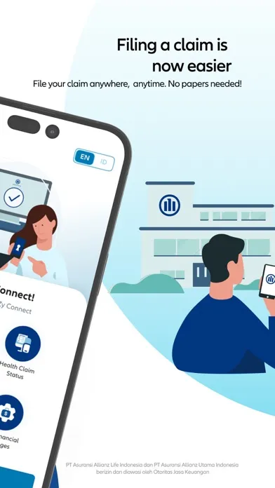 Скриншоты Allianz eAZy connect