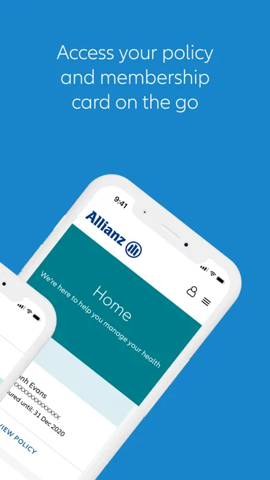 Allianz MyHealth سکرین شاٹس