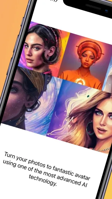 ภาพหน้าจอของ Luna AI Magic Avatar Art Maker