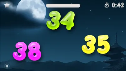 123 Ninja the First Numbers Slicing Game for Kids স্ক্রিনশট