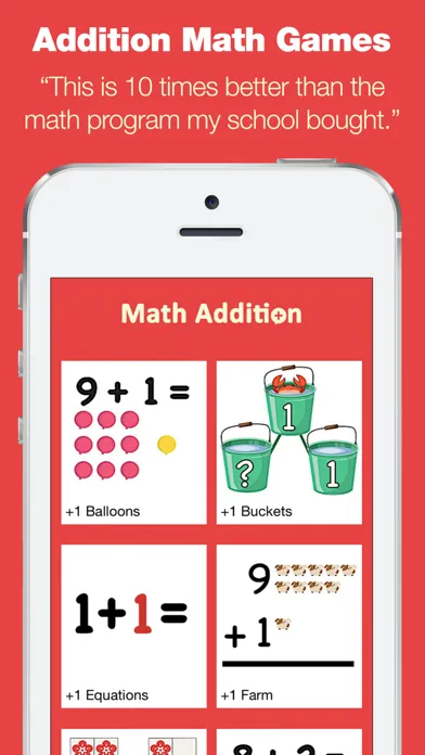 Скриншоты Addition Games - Fun and Simple Math Games for Kids