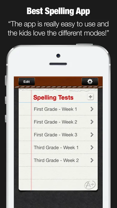 A+ Spelling Test 스크린샷