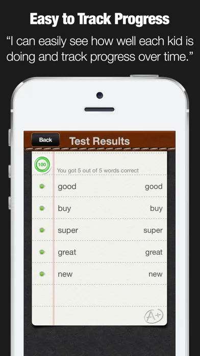 A+ Spelling Test 스크린샷