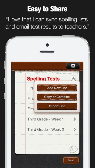 A+ Spelling Test 스크린샷