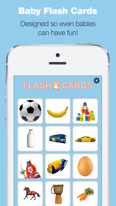 Baby Flash Cards - My First Words Game for Boys and Girls Screenshots