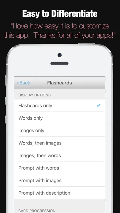 Capturas de pantalla de ABA Flash Cards & Games - Emotions