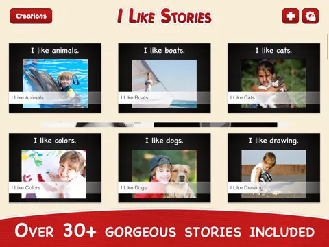 Captures d'écran de I Like Stories - Storytime for Kids and Endless Readers iPad 