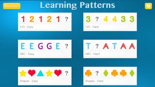 Learning Patterns PRO - Help Kids Develop Critical Thinking and Pattern Recognition Skills سکرین شاٹس