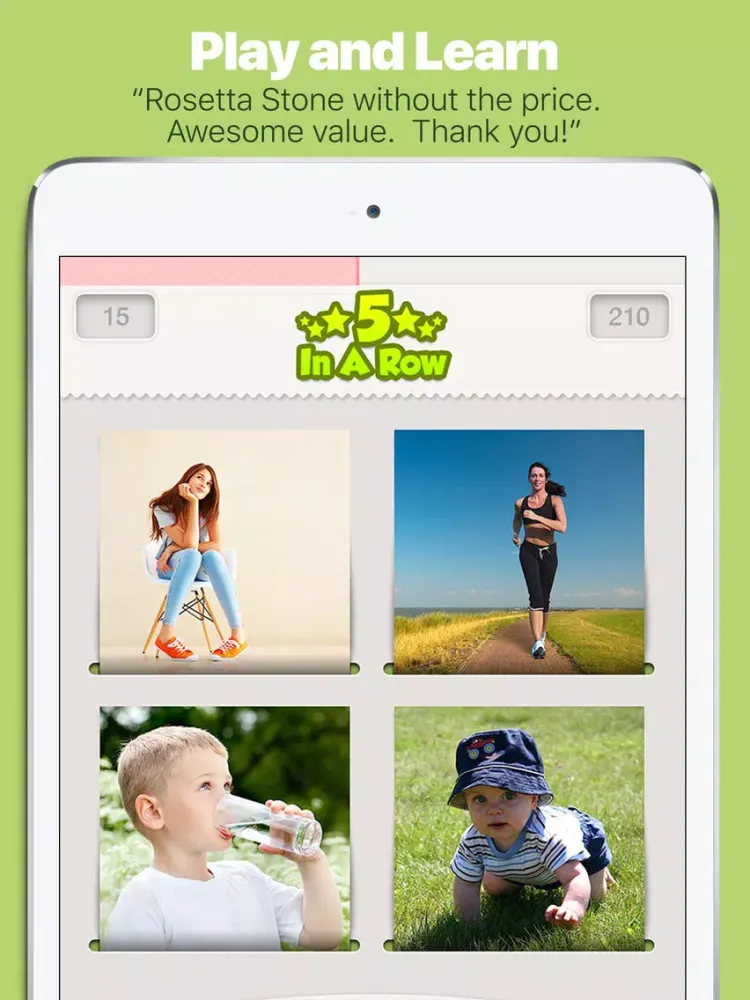 Learn Spanish with Lingo Arcade PRO iPad  Screenshots